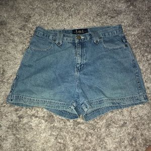 retro high waisted shorts